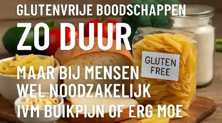 glutenvrije boodschappen