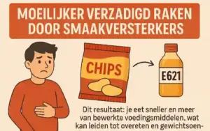 moeilijk verzadigd raken